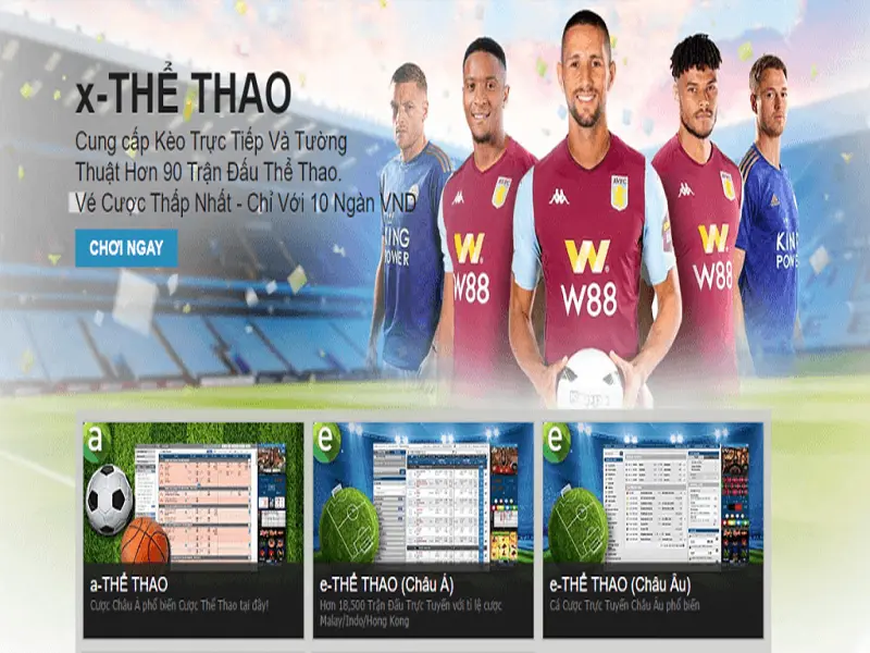 X-Thể thao W88 - Cách chơi cá cược thể thao thắng lớn
