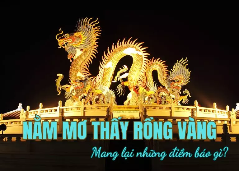 Nằm mơ thấy rồng vàng nên đánh con số nào? Điềm báo bí ẩn gì?